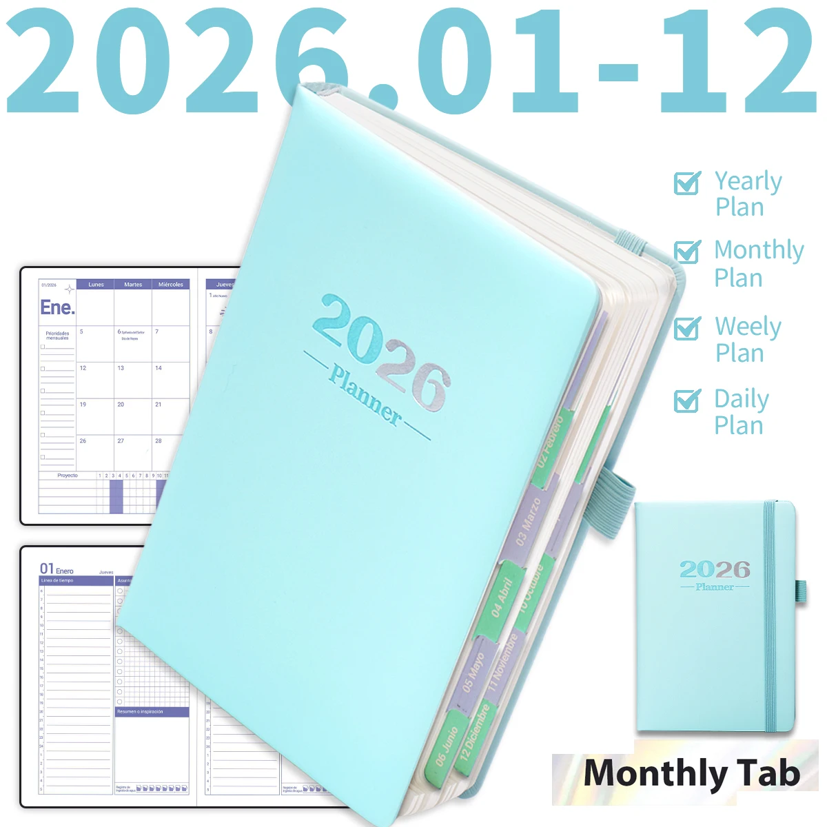 

DOT DING Ежедневник-органайзер А5 2026 год