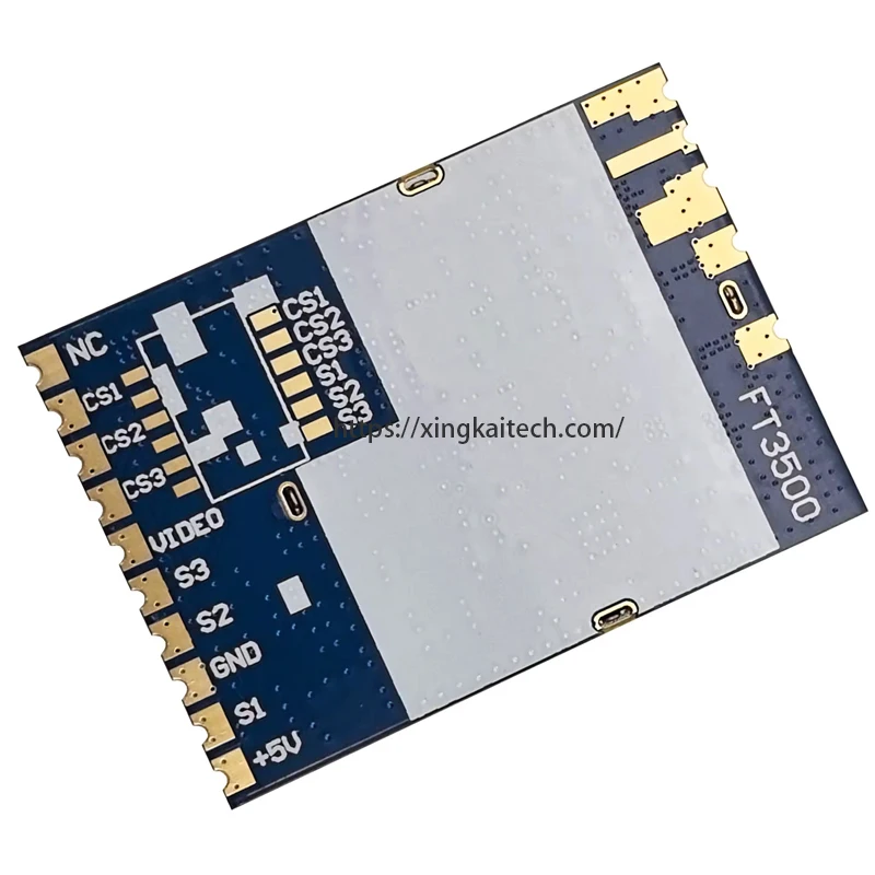 Модуль приемника FPV 3 ГГц VRX 64CH 3060–3500 МГц с высокой чувствительностью для дрона