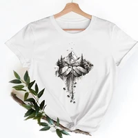 women clothing adventure lovely trend summer short sleeve graphic tee t shirts female ladies fashion casual tshirt clothes