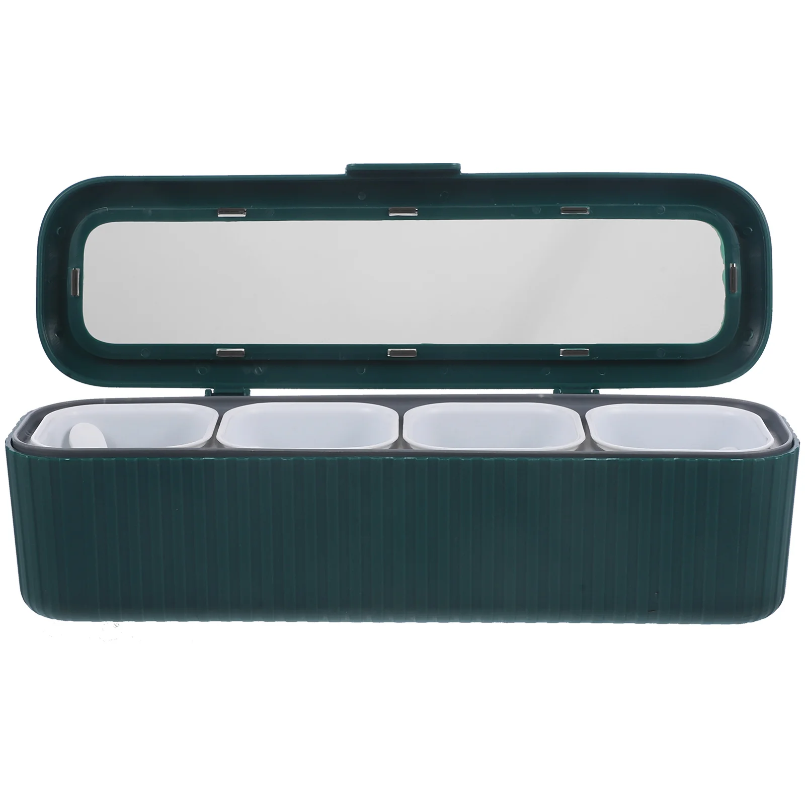 

Seasoning Box Compact Spice Container Lovely Jar Household Condiment Plastic Pp Kitchen