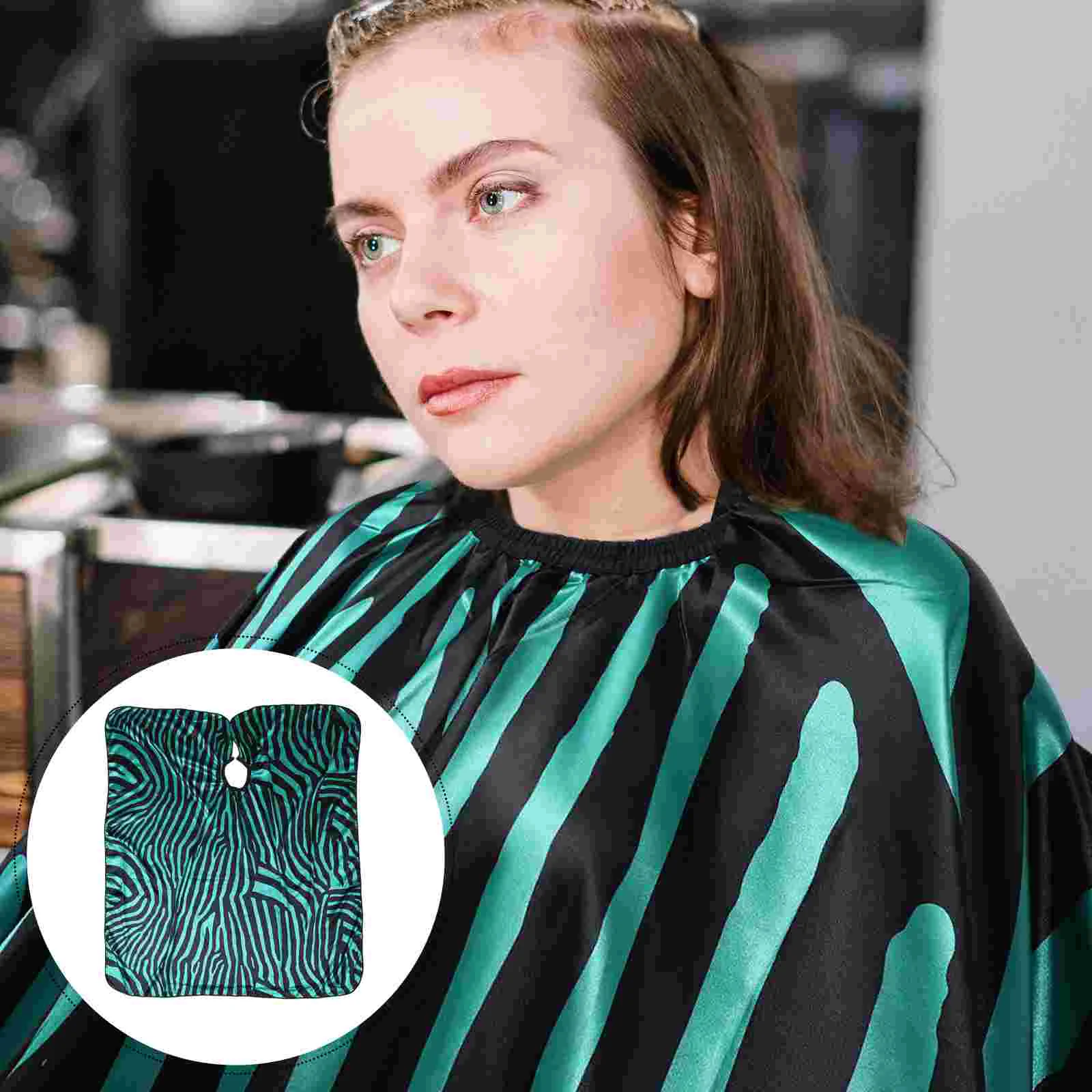 

Cape Hair Barber Salon Apron Cutting Gown Haircutting Dye Supplies Shop Capes Silicone Color Stylist Cape Set Tool Hairdressing