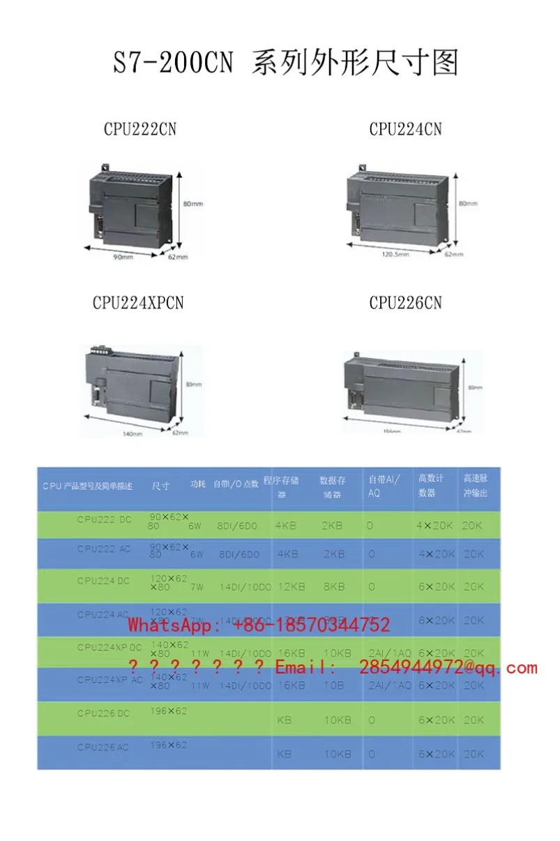 Совместимый с отечественными системами контроллер PLC CPU224CN 214-1BD23-0XB8AD S7-200CN (art.: 3920db3888c1d) - 3920db3888c1d