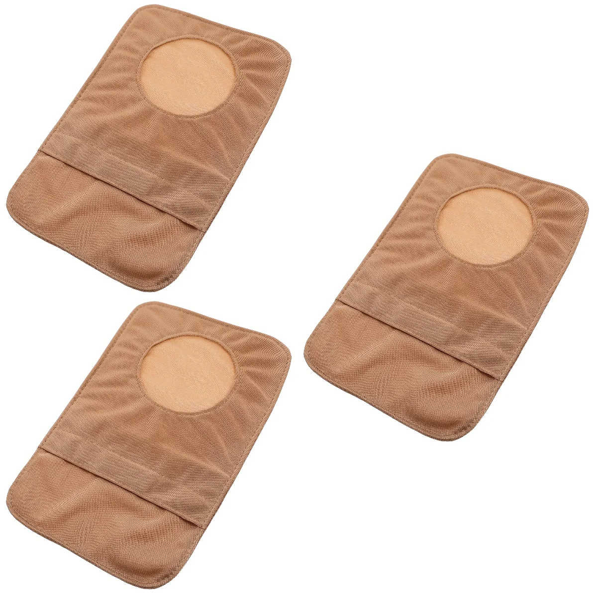 

3pcs Abdominal Stoma Care Supply Cover Ostomy Shade Cover Cover