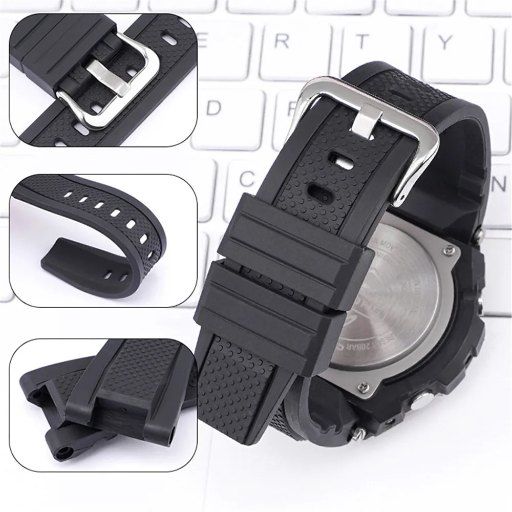 Фото Ремешок для часов Casio G-Shock GST-W300 W300G GST-S300 S210B S110 №5