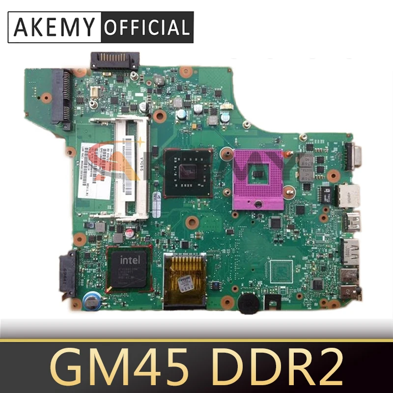 

AKEMY PN 1310A2250502 SPS V000175020 For toshiba satellite L510 L515 laptop motherboard GM45 DDR2