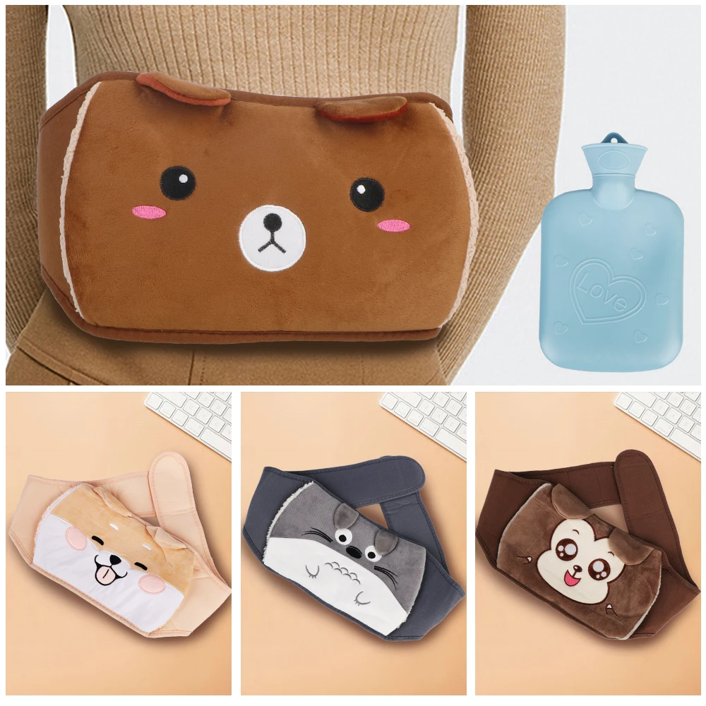 

Plush For Cold Winter Hands Feet Warmer Waist Warm Belt Abdominal Warming Home Heating Product Cute Hot Water Bag