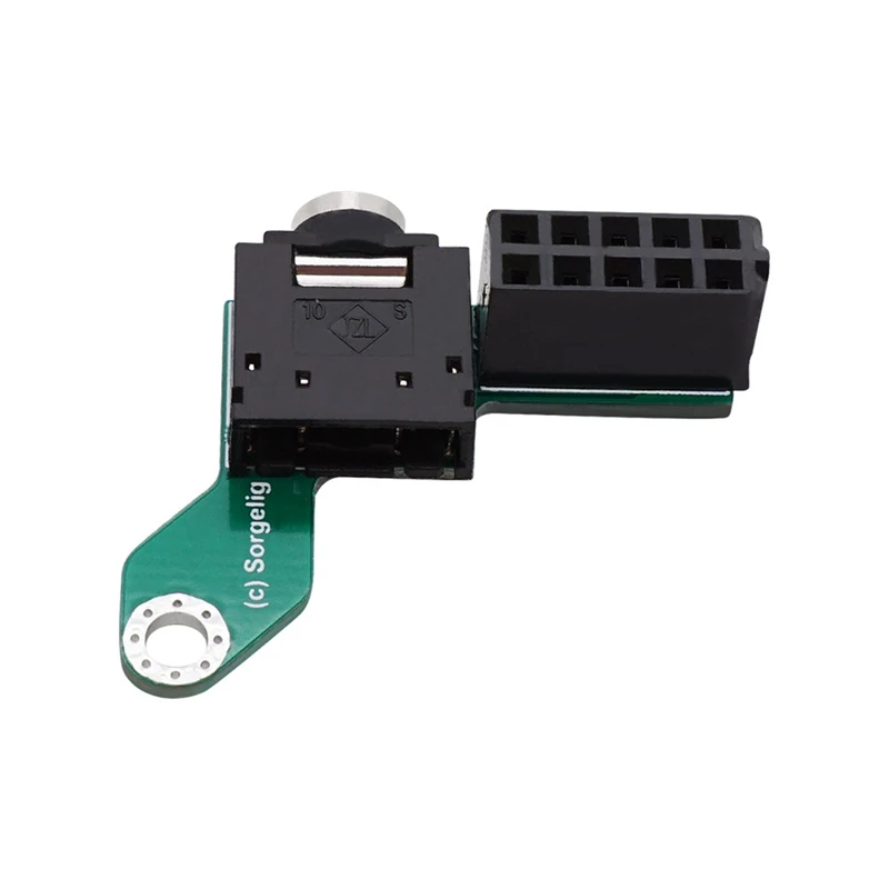 Компонент ретроклера для Misterfpga DE10 адаптер входной платы аудиоленты пластиковая