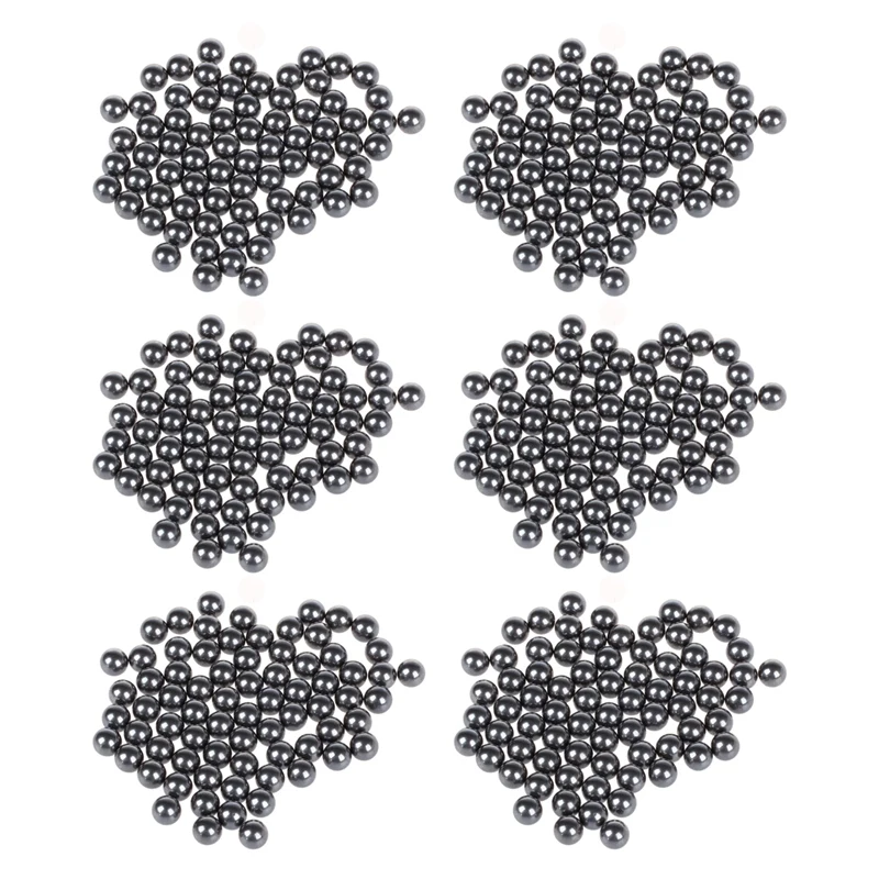 

444 Pcs 6mm Diameter Steel Ball Bearings Bicyle Replacement Parts