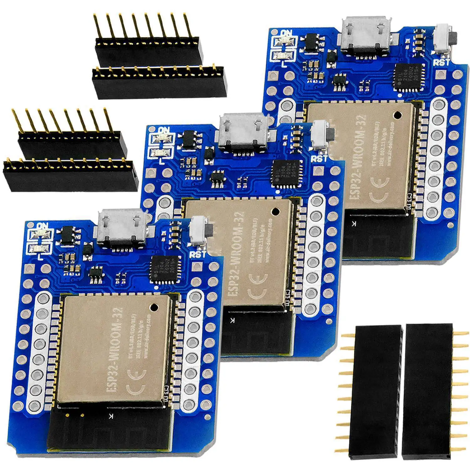 

ESP32 ESP-WROOM-32 WiFi Bluetooth IoT Development Board 5V Compatible for Arduino