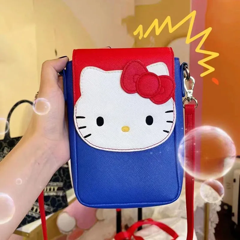 

Kawaii Hello Kitty My Melody модная сумка мультяшный милый креативный Изысканная сумка через плечо подарок для девочек