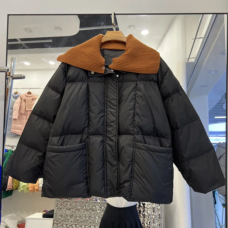 New Women Down Jacket Casual Style Autumn Winter Coats And Parkas Female Outwear