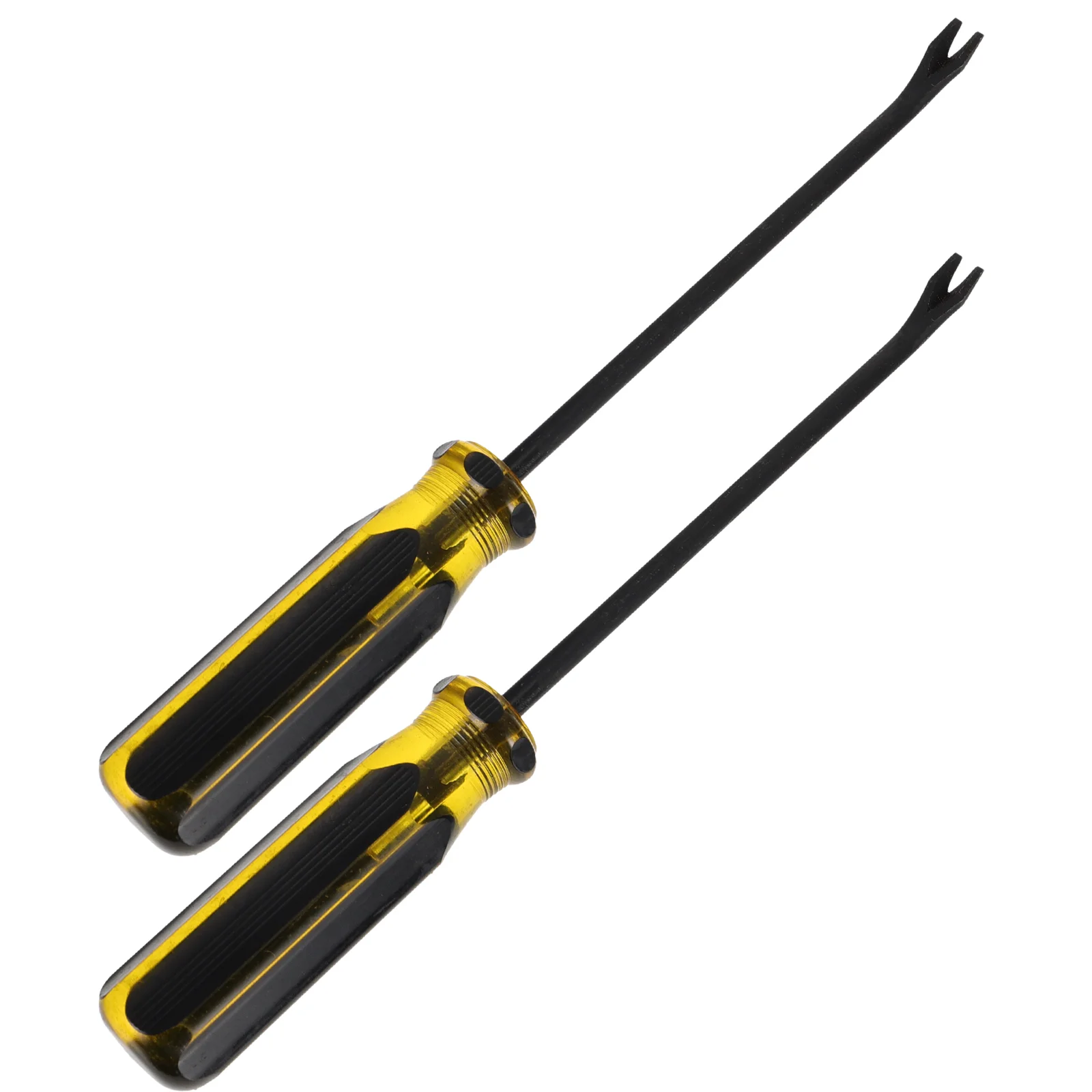

2 Pcs V-shaped Nail Pry Tools Alloy Steel Screw Remover Removal V-bend Lifting Pullers Chrome Vanadium