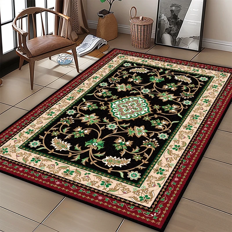 Ретро этнические роскошные ковры для гостиной большие коврики домашний декор