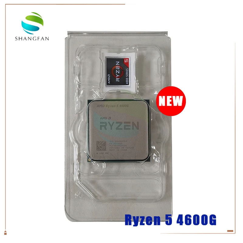 

NEW AMD Ryzen 5 4600G R5 4600G 3.7GHz Six-Core Twelve-Thread 65W CPU Processor L3=8M 100-000000147 Socket AM4 New but Not fan