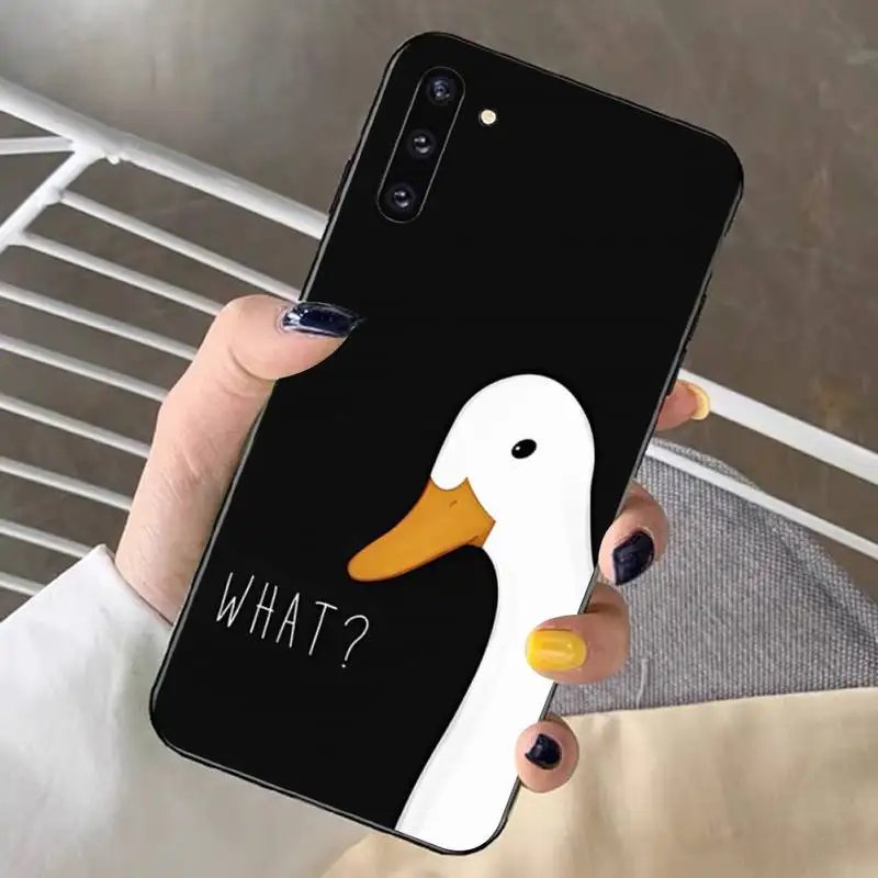 YNDFCNB Goose duck cute Phone Case For Redmi Note 4 X 5 A 6 7 8 Pro T 9 Pro 9S 10 Pro 11 Pro 11S 11Epro PocoM3pro