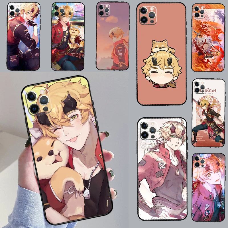 Фото Чехол Genshin Impact ThoMa для Samsung Galaxy A16 A36 A56 A33 A32 A52 A15 A53 A13 A34 A54 A14 A35 A55 A17 A37 A57 №1