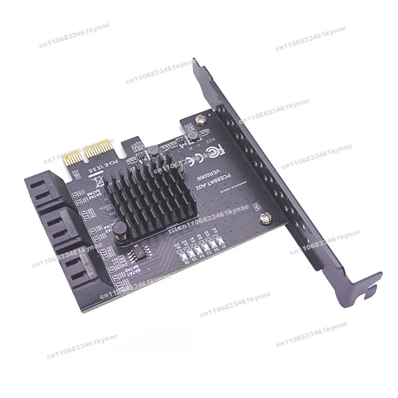 Фото Подходит для карт расширения PCIE на 6 портов, 8 портов, 10 портов SATA3.0 6G ASM1166 PCI-E3.0 GEN3 №4