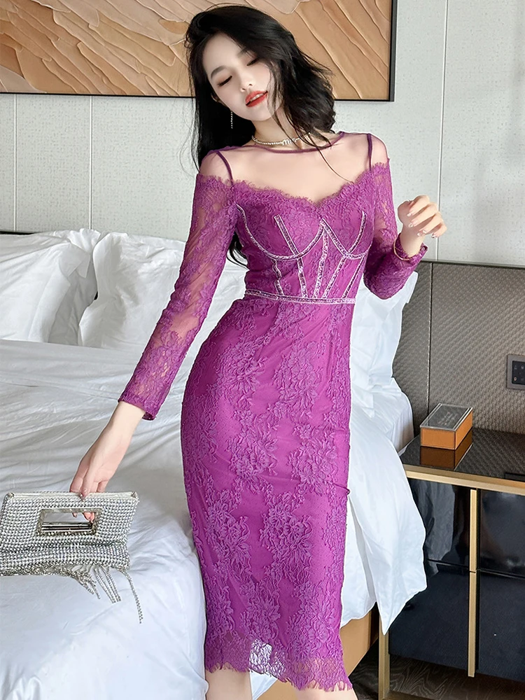 Элегантные французские платья для выпускного вечера женское праздничное