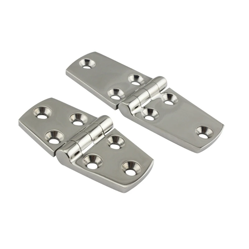 

090E Marine Stainless Steel Strap Door Hinge For Boat Yacht Rafting Boating Accessory