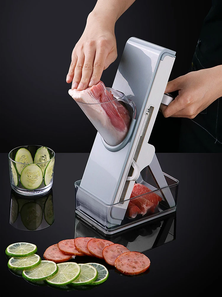 

Multifunction Vegetable Cutter Meat Potato Slicer Carrot Grater Gadgets Steel Blade Kitchen Stainless Steel Aid Accessories Tool