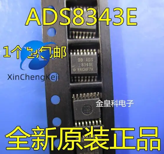 2pcs original new ADS8343E ADS8343E/2K5 8343E SSOP-16 A/D converter I
