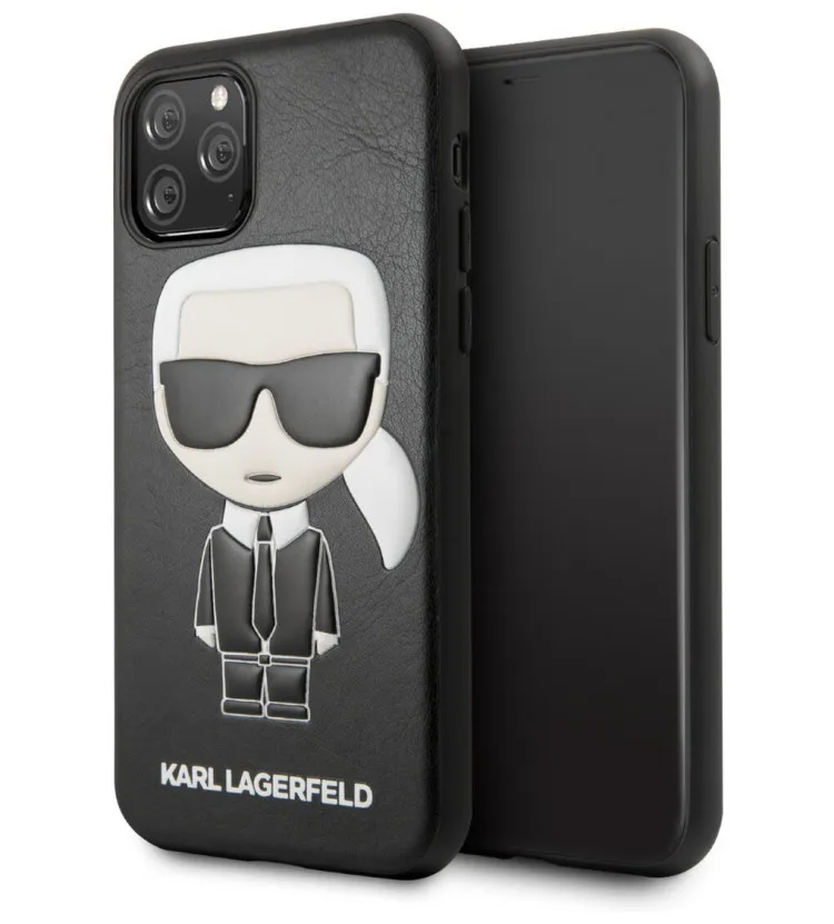 Чехол CG Mobile Karl Lagerfeld PU Leather Iconik Hard для iPhone 11 Pro Max цвет Черный | Мобильные телефоны и