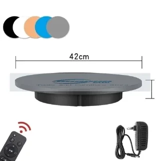 회전 뷰테이블 3D 스뷰닝세 수피 kdo스플레이 스탠드 원 molto dedi어 속도 방향 360 ° 하 jsх 150 кг 42 см