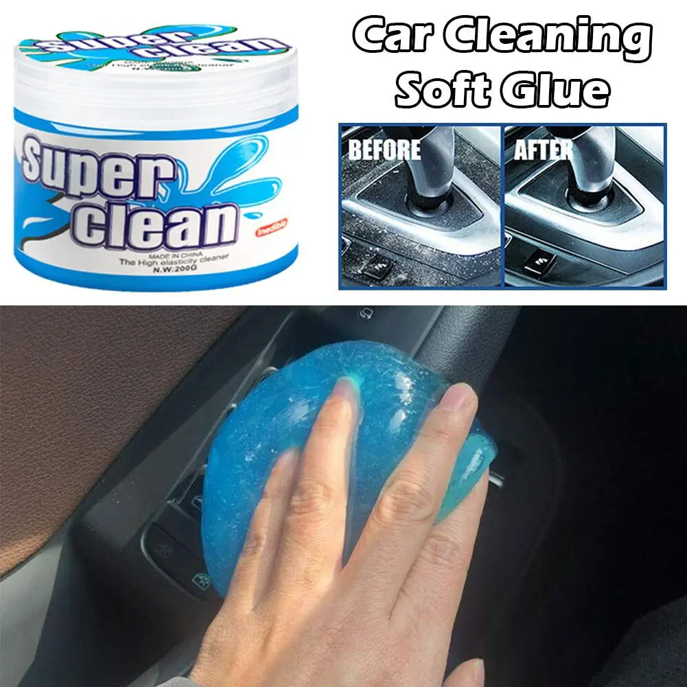 

200g Car Cleaning Glue Powder Cleaner Magic Cleaner Home Computer interior Tool Keyboard Gel Dust Car Remover Clean R7A4