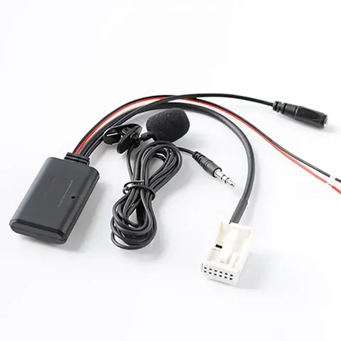 Автомобильный радиоприемник bluetooth музыкальный AUX телефонный звонок гарнитура микрофон адаптер для Peugeot, для Citroen C1 C2 C3 C4 для Blaupunkt/VDO/для RD4