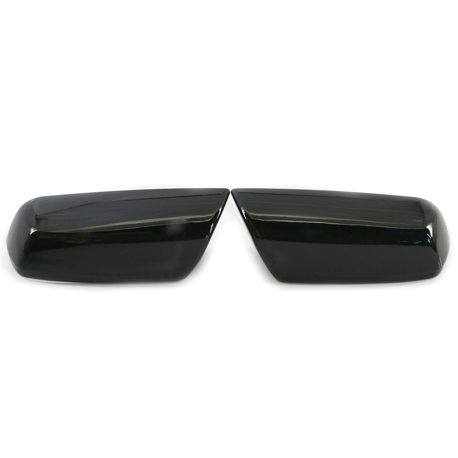 

Glossy-Black Side Door Mirror Cover Overlay Replacement For Chevy Impala 2014-2020