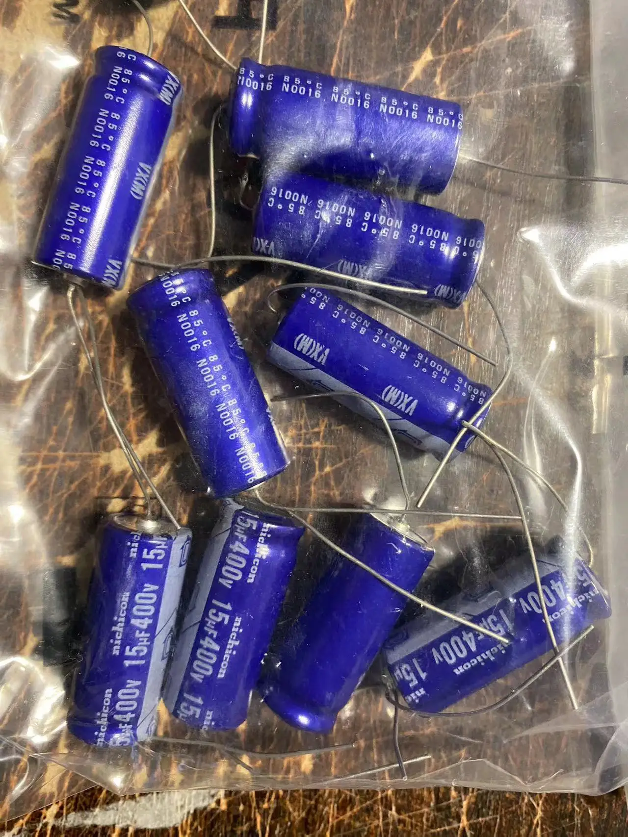 2 шт. Nichicon VX 400V 15UF Аксиальный электролитический конденсатор 13x32 мм 85 ℃