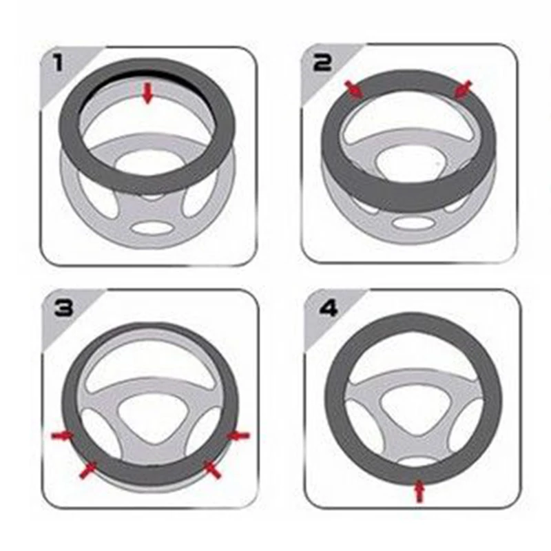 

Accessories Steering Wheel 38CM 15\\\" Car Comfy Cute Paw Printed Replacement Auto