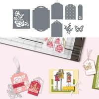 2022 new tags craft metal cutting dies cut die mold embossing scrapbook ecorationpaper craft knife mould blade punch