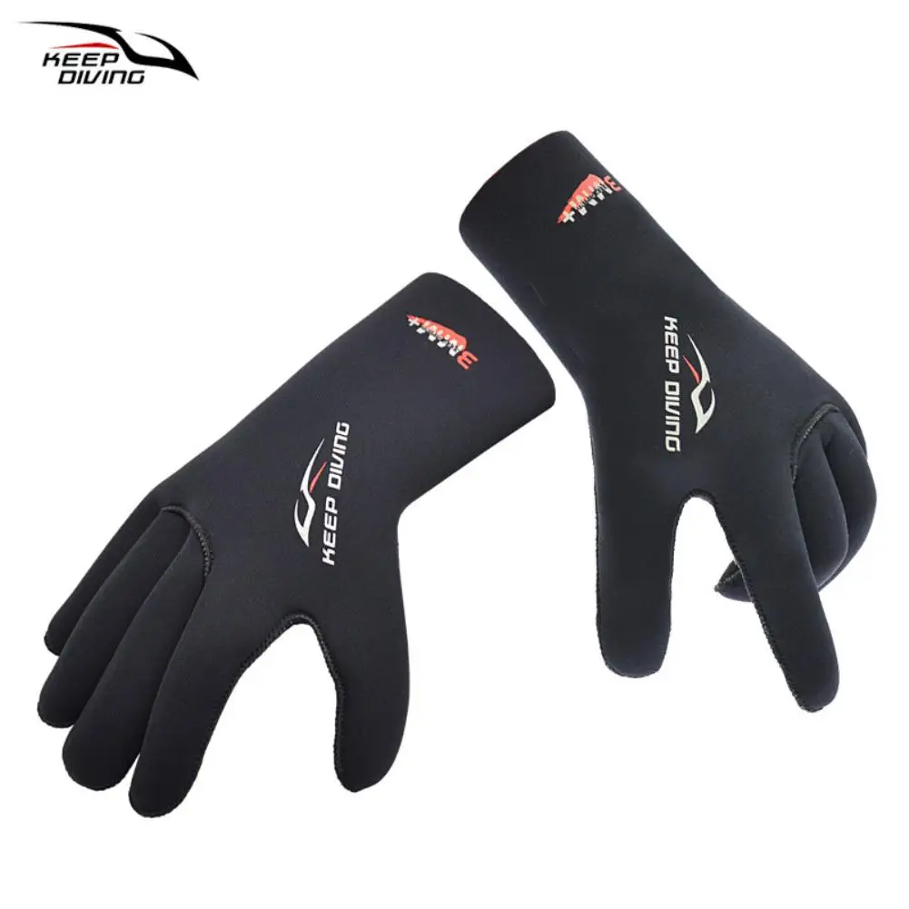 

YFASHION 1 Pair Men Women Diving Gloves Anti-skid Anti-scratch Swimming Gloves For Kayak Surfing Snorkeling