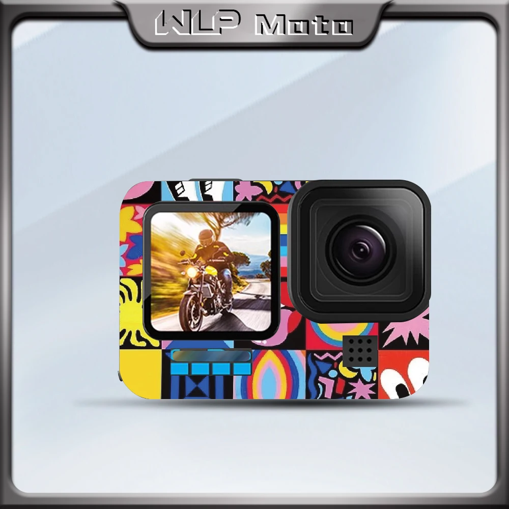 

Наклейка для камеры GoPro Hero 12/11/10/9, Черная защитная пленка для камеры с защитой от царапин, водонепроницаемая пленка, аксессуары