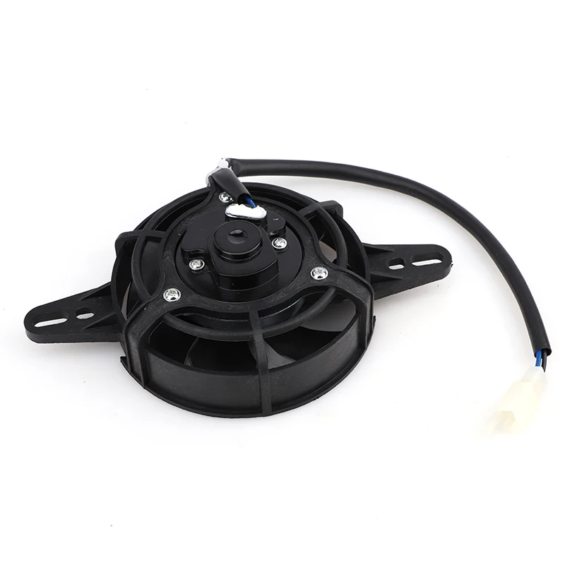 

200cc250cc300cc Вентилятор охлаждения двигателя мотоцикла 12 В Электрический водяной радиатор Масляный радиатор ATV 4 цилиндра Алюминиевые детали системы