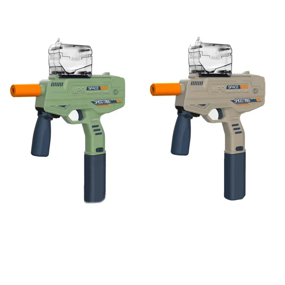 Hot Sale MP9 Children's Electric Water Ball Gun Plastic Gel Blaster Outdoor Game Boy