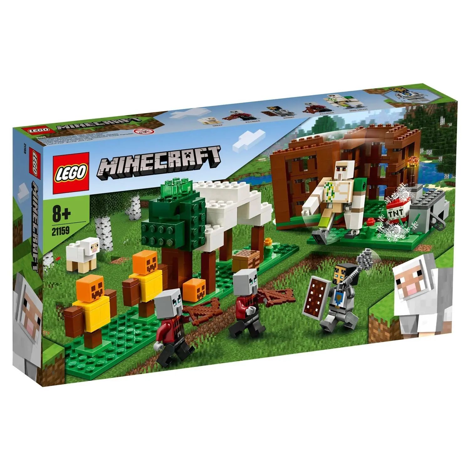 Конструктор LEGO Minecraft Аванпост разбойников | Игрушки и хобби