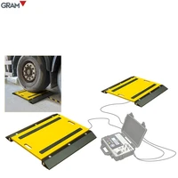 hot sales strong monster structure 15 2550 100 ton portable truck scale vehicle weighing scale