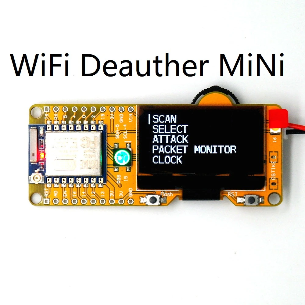 

​DSTIKE WiFi Deauther MiNi With 1.3" OLED Development Board