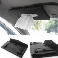 tissue boxes car tissue box towel sets car sun visor holder auto interior storage decoration for bmw interior car accessories