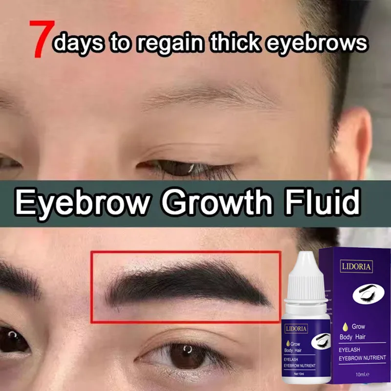 New Eyebrow Growth Serum Lash Eyelashes Enhancer Follicles Hairline Extension Prevent Baldness Fuller Thicker Lengthen Product