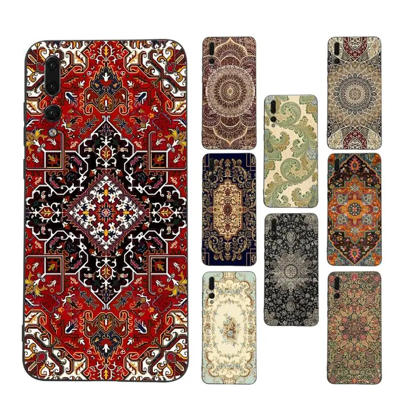 

Persian rug art Phone Case for Huawei Honor 10 i 8X C 5A 20 9 10 30 lite pro Voew 10 20 V30