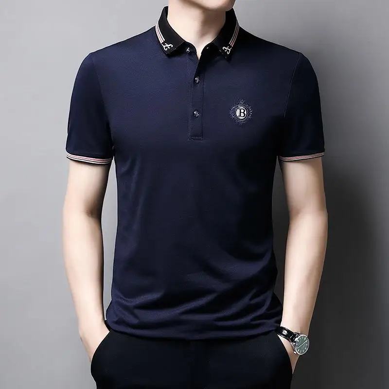 Кроп-топ в стиле хип-хоп мужская одежда простоты Классическая рубашка футболки с