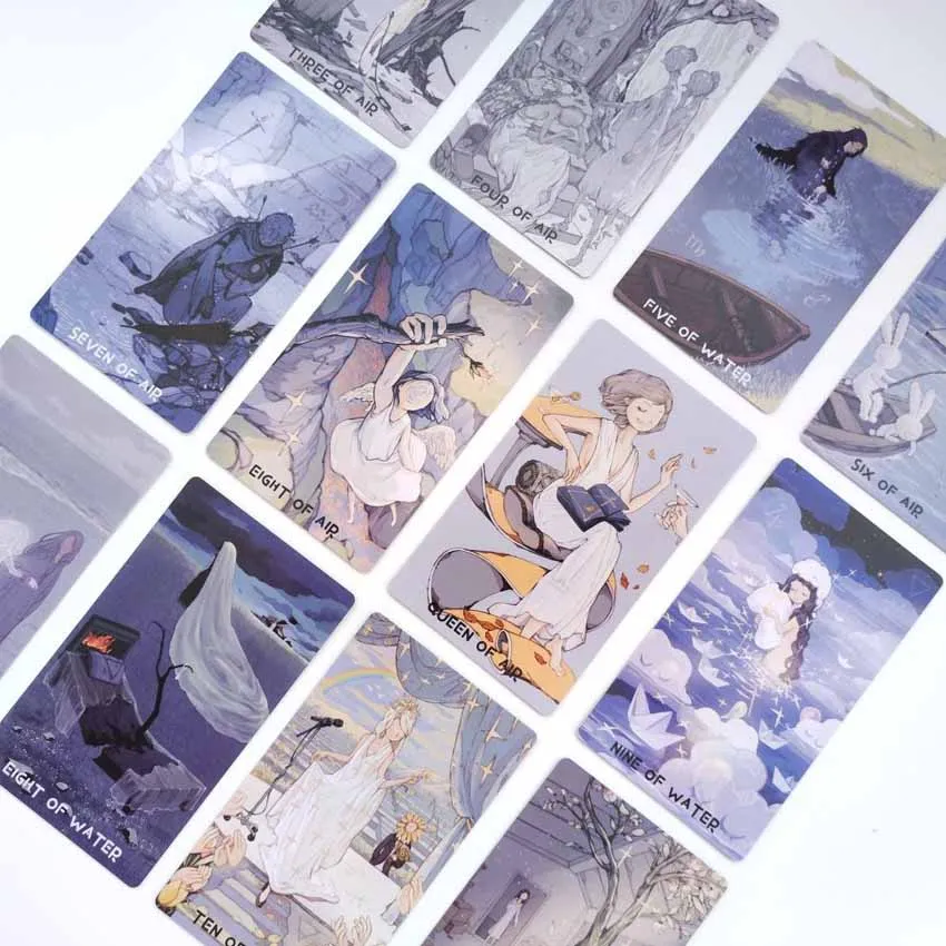Дешево Бумажные карточные игры Magic Tarot 12x7 см