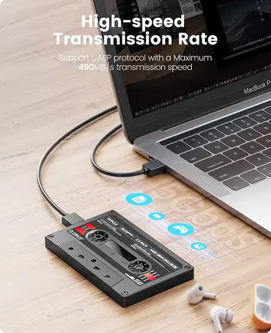 Корпус для внешнего жесткого диска ORICO, 2,5 SATA на USB, 5 Гбит/с/6 Гбит/с