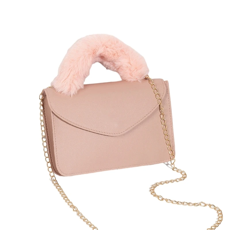 E74B Стильная мини-квадратная сумка с модным ремешком-цепочкой. Симпатичная и