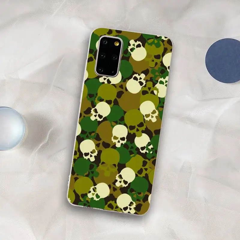 Чехол Камуфляжный армейский для телефона Samsung S21 A10 Redmi Note 7 9 Huawei P30Pro Honor 8X 10i |