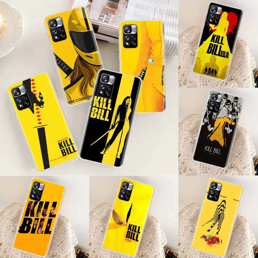 

Kill Bill Movie Poster Phone Case For Xiaomi Mi 12 10 Lite 12X 12T 13 5G 11T 10T Pro 11i 11 Ultra 9 8 6X 5X Capa Coque Fundas TP