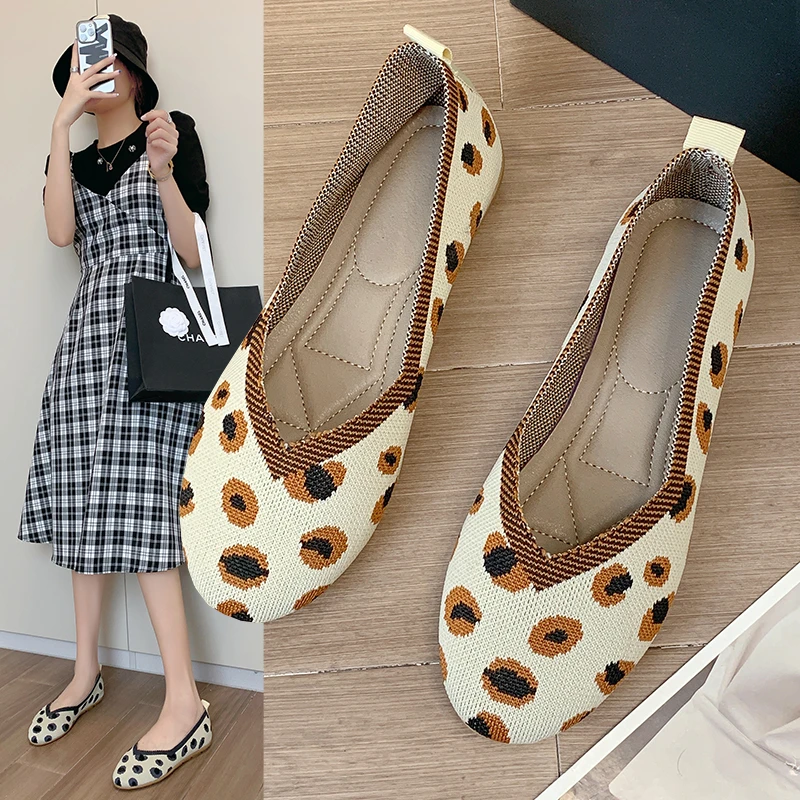 

Женские летние кроссовки, удобная обувь на низком каблуке, повседневные балерины, разные цвета, 42